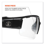 ergodyne® Skullerz Dagr Safety Glasses, Black Nylon Impact Frame, Anti-Fog Clear Polycarbonate Lens, Ships in 1-3 Business Days (EGO52003) Each