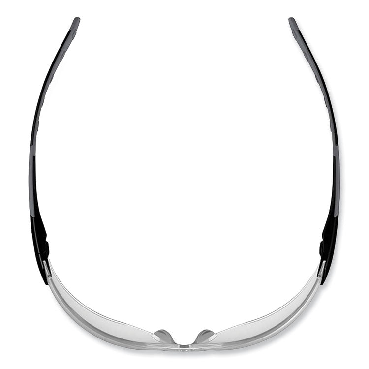 ergodyne® Skullerz Saga Frameless Safety Glasses, Black Nylon Impact Frame, Anti-Fog Clear Polycarb Lens, Ships in 1-3 Business Days (EGO59103) Each