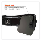 ergodyne® Skullerz Dagr Safety Glasses, Black Nylon Impact Frame, Anti-Fog Smoke Polycarbonate Lens, Ships in 1-3 Business Days (EGO52033) Each