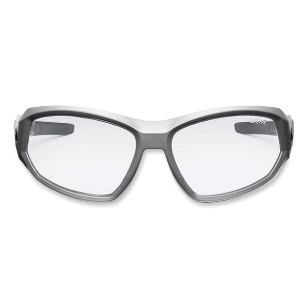 ergodyne® Skullerz Loki Safety Glasses/Goggles, Matte Gray Nylon Impact Frame, Anti-Fog Clear Polycarb Lens, Ships in 1-3 Business Days (EGO56103) Each