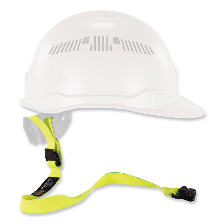 ergodyne® Squids 3155 Elastic Lanyard with Clamp, 2 lb Max Working Capacity, 18" to 48" Long, Lime, Ships in 1-3 Business Days (EGO19155) Each