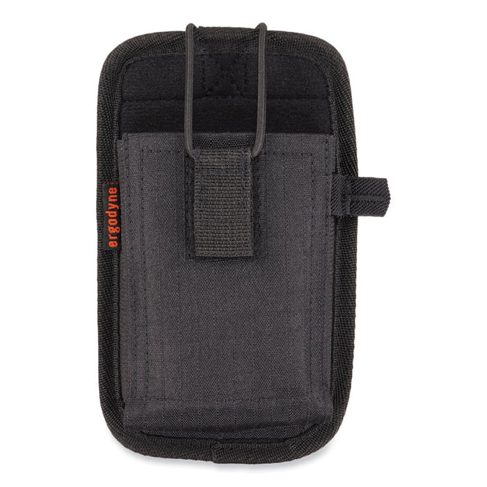 Squids 5542 Phone Style Scanner Holster w/Belt Loop, Large, 1 Comp, 3.75x1.25x 6.5, Polyester,Gray,Ships in 1-3 Business Days