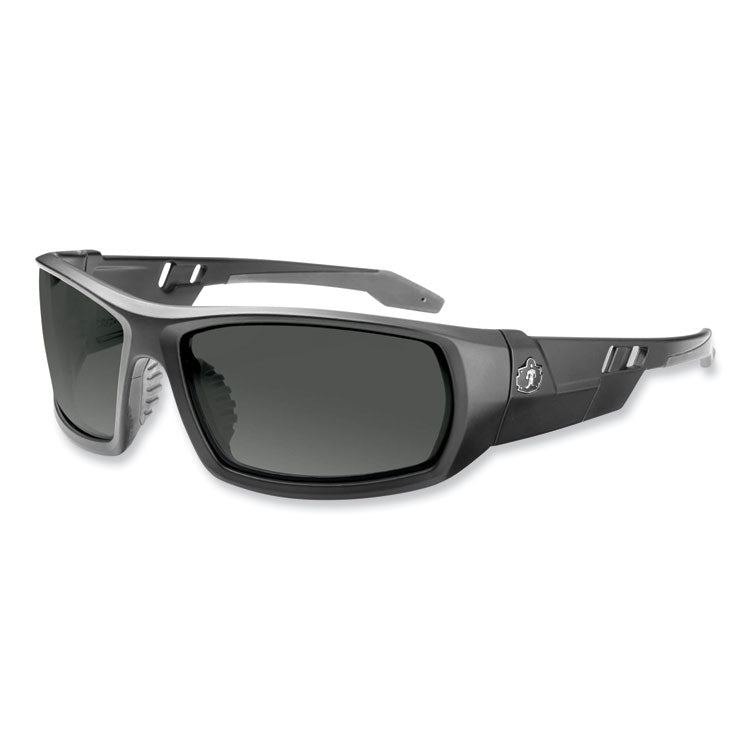 ergodyne® Skullerz Odin Safety Glasses, Matte Black Nylon Impact Frame, Anti-Fog Smoke Polycarbonate Lens, Ships in 1-3 Business Days (EGO50433) Each