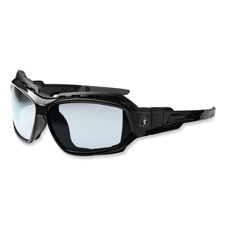 ergodyne® Skullerz Loki Safety Glasses/Goggles, Black Nylon Impact Frame, AntiFog Indr/Outdr Polycarb Lens, Ships in 1-3 Business Days (EGO56083) Each