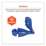 ergodyne® Squids 3400 Dual Clip Glove Clip Holder, 1 x 1 x 6.5, Acetal Copolymer, Blue, Ships in 1-3 Business Days (EGO19117) Each