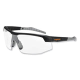 ergodyne® Skullerz Skoll Safety Glasses, Matte Black Nylon Impact Frame, Anti-Fog Clear Polycarbonate Lens, Ships in 1-3 Business Days (EGO59003) Each
