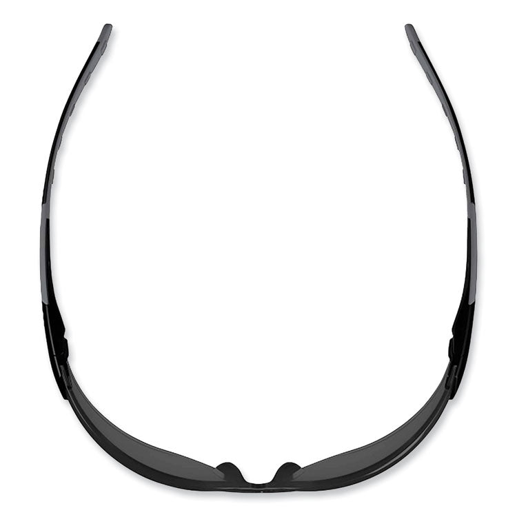 ergodyne® Skullerz Saga Frameless Safety Glasses, Matte Black Nylon Impact Frame, Smoke Polycarbonate Lens, Ships in 1-3 Business Days (EGO59130) Each