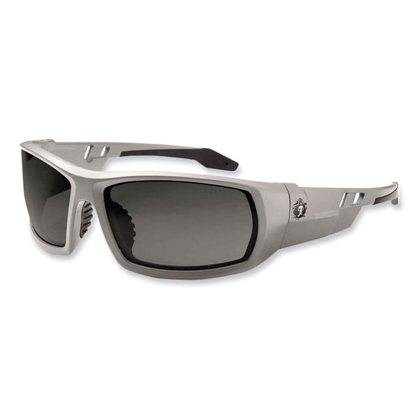 ergodyne® Skullerz Odin Safety Glasses, Matte Gray Nylon Impact Frame, Polarized Smoke Polycarbonate Lens, Ships in 1-3 Business Days (EGO50131) Each