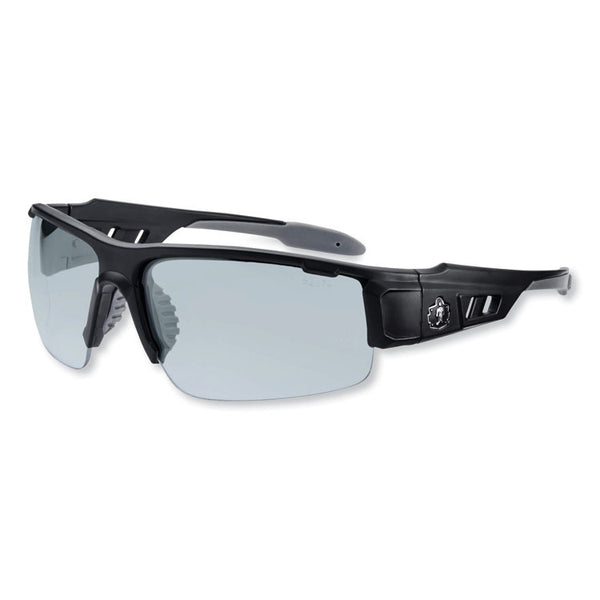 ergodyne® Skullerz Dagr Safety Glasses, Matte Black Nylon Impact Frame, Indoor/Outdoor Polycarbonate Lens, Ships in 1-3 Business Days (EGO52480) Each