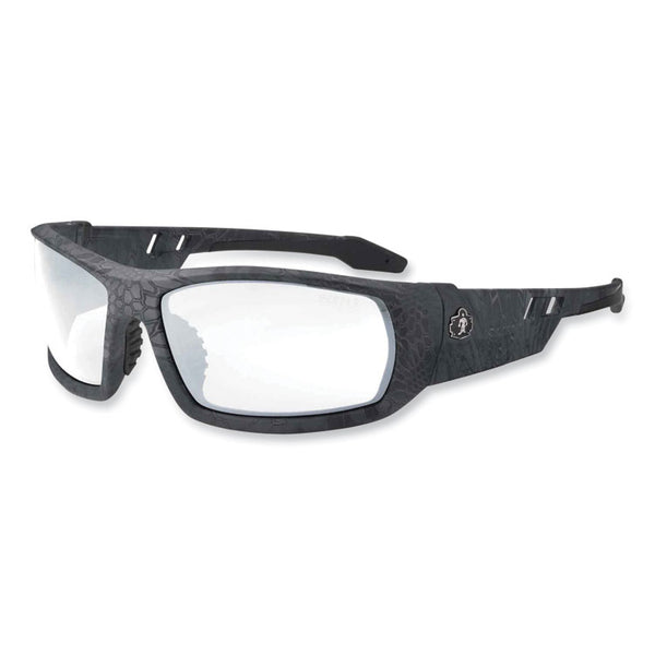 ergodyne® Skullerz Odin Safety Glasses, Kryptek Typhon Nylon Impact Frame, Clear Polycarbonate Lens, Ships in 1-3 Business Days (EGO50500) Each