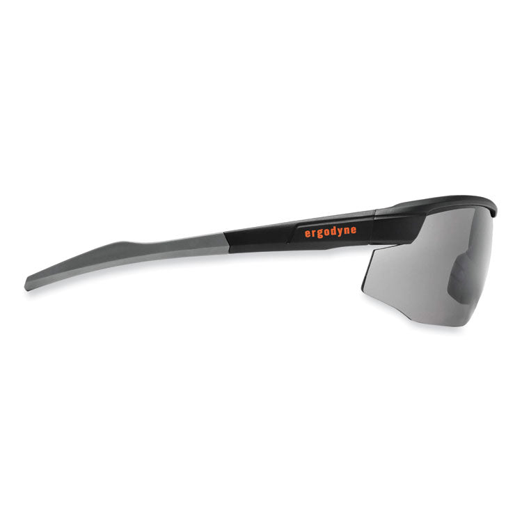 ergodyne® Skullerz Skoll Safety Glasses, Matte Black Nylon Impact Frame, Smoke Polycarbonate Lens, Ships in 1-3 Business Days (EGO59030) Each