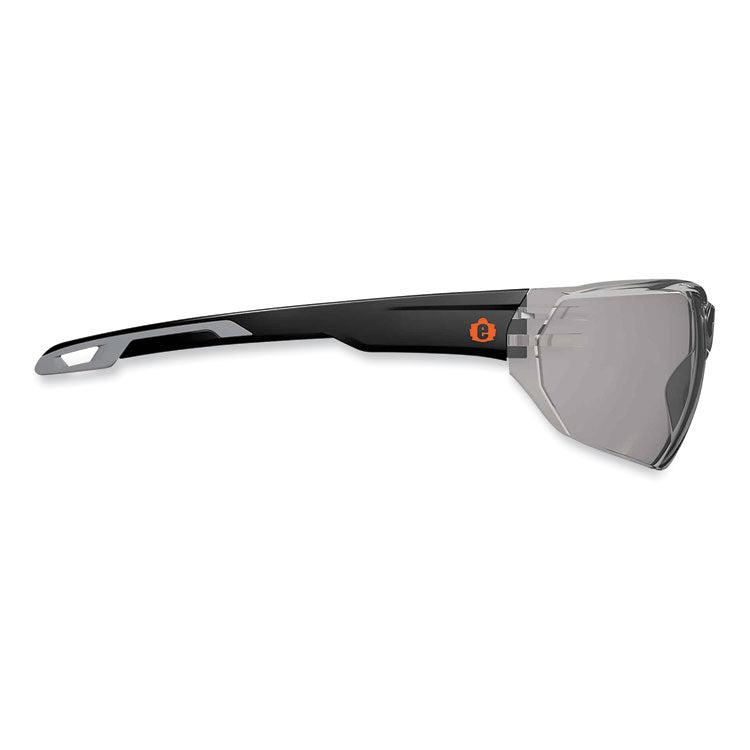 ergodyne® Skullerz Vali Frameless Safety Glasses, Black Nylon Impact Frame, AntiFog Indr/Outdr Polycarb Lens,Ships in 1-3 Business Days (EGO59283) Each