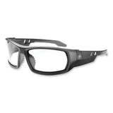 ergodyne® Skullerz Odin Safety Glasses, Matte Black Nylon Impact Frame, Anti-Fog Clear Polycarbonate Lens, Ships in 1-3 Business Days (EGO50403) Each