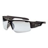 ergodyne® Skullerz Dagr Safety Glasses, Black Nylon Impact Frame, AntiFog Indoor/Outdoor Polycarbonate Lens, Ships in 1-3 Business Days (EGO52083) Each