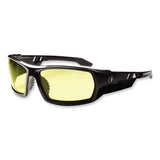 ergodyne® Skullerz Odin Safety Glasses, Black Nylon Impact Frame, Yellow Polycarbonate Lens, Ships in 1-3 Business Days (EGO50050) Each