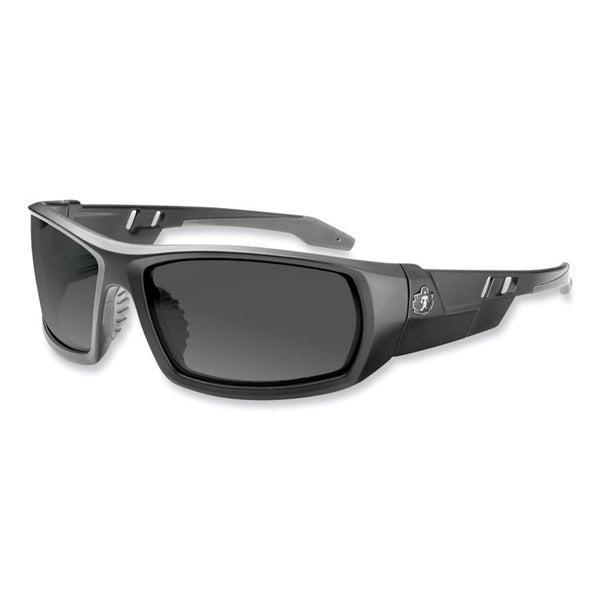 ergodyne® Skullerz Odin Safety Glasses, Matte Black Nylon Impact Frame, Polarized Smoke Polycarbonate Lens, Ships in 1-3 Business Days (EGO50431)