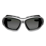 ergodyne® Skullerz Loki Safety Glasses/Goggles, Matte Gray Nylon Impact Frame, Polarized Smoke Polycarb Lens,Ships in 1-3 Business Days (EGO56131) Each