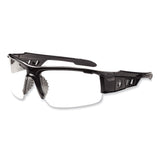 ergodyne® Skullerz Dagr Safety Glasses, Black Nylon Impact Frame, Anti-Fog Clear Polycarbonate Lens, Ships in 1-3 Business Days (EGO52003) Each