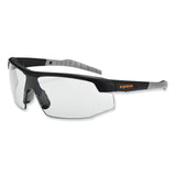 ergodyne® Skullerz Skoll Safety Glasses, Black Nylon Impact Frame, AntiFog, Indoor/Outdoor Polycarbon Lens, Ships in 1-3 Business Days (EGO59083) Each