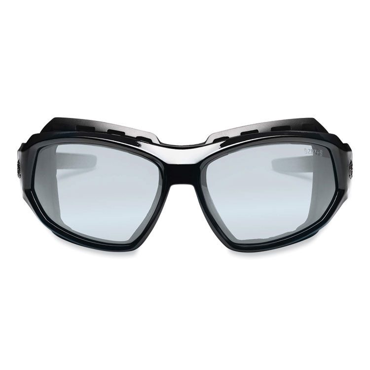 ergodyne® Skullerz Loki Safety Glasses/Goggles, Black Nylon Impact Frame, AntiFog Indr/Outdr Polycarb Lens, Ships in 1-3 Business Days (EGO56083) Each