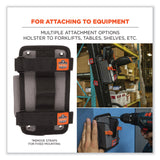 ergodyne® Squids 5543 Handheld Barcode Scanner Mount Holder w/Fastener Straps, 2 Comp, 3.5 x 2.5 x 7.3, Gray,Ships in 1-3 Business Days (EGO19185) Each