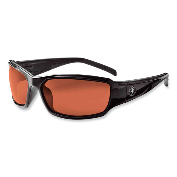 ergodyne® Skullerz Thor Safety Glasses, Black Nylon Impact Frame, Polarized Copper Polycarbonate Lens, Ships in 1-3 Business Days (EGO51021) Each