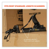 ergodyne® Squids 3135 Barcode Scanner Belt with Hook + Adaptor Strap, Large: 48" to 80" Long, Black, Ships in 1-3 Business Days (EGO19168) Each