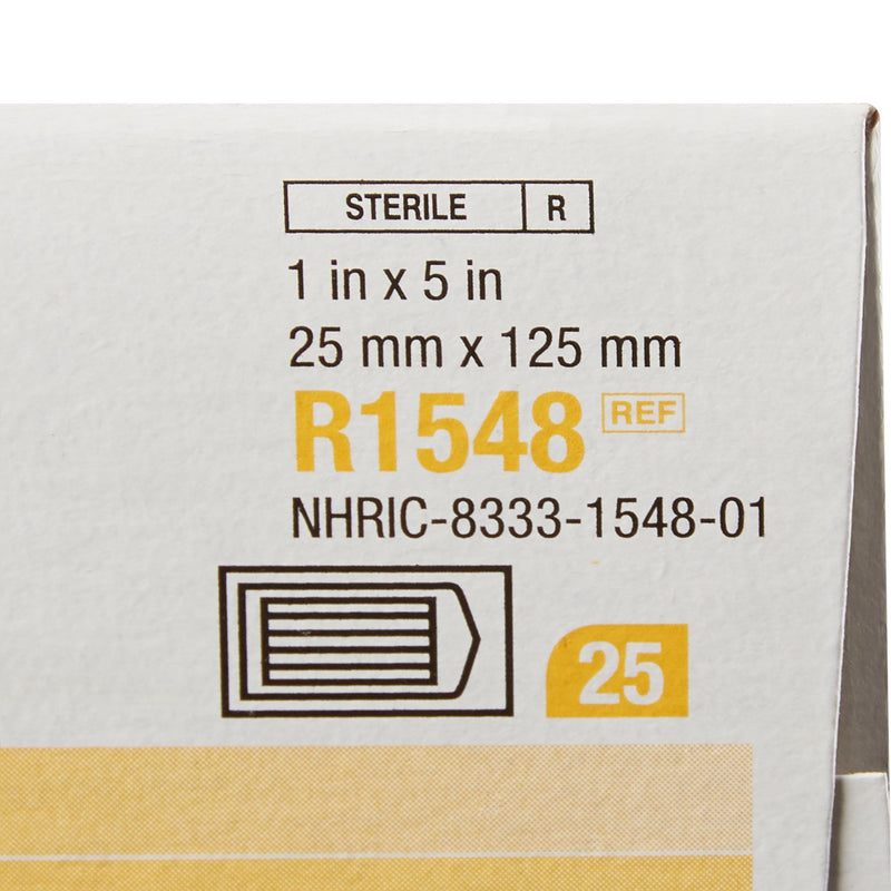 Steri-Strip™ Skin Closure Strip 1 X 5 Inch Nonwoven Material Reinforced Strip White (5967_EA) 1/EA
