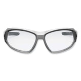 ergodyne® Skullerz Loki Safety Glasses/Goggles, Matte Gray Nylon Impact Frame, Clear Polycarbonate Lens, Ships in 1-3 Business Days (EGO56100) Each