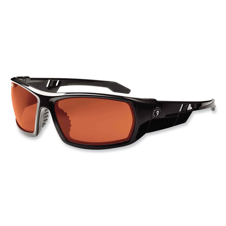 ergodyne® Skullerz Odin Safety Glasses, Black Nylon Impact Frame, Polarized Copper Polycarbonate Lens, Ships in 1-3 Business Days (EGO50021) Each