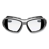 ergodyne® Skullerz Loki Safety Glasses/Goggles, Matte Gray Nylon Impact Frame, Clear Polycarbonate Lens, Ships in 1-3 Business Days (EGO56100) Each