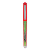 Pilot® Precise V5 BeGreen Roller Ball Pen, Stick, Extra-Fine 0.5 mm, Red Ink, Red Barrel, Dozen (PIL26302)