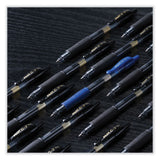 Pilot® G2 Premium Gel Pen, Retractable, Fine 0.7 mm, Blue Ink, Smoke/Blue Barrel, 2/Pack (PIL31032)