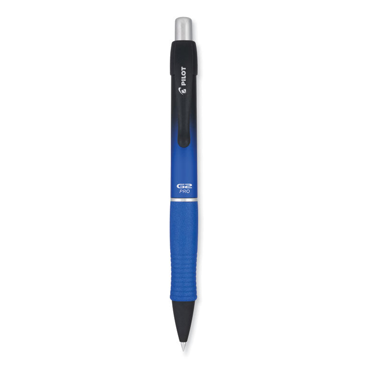 Pilot® G2 Pro Gel Pen, Retractable, Fine 0.7 mm, Black Ink, Blue Barrel (PIL31096)