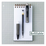 Pilot® G2 Pro Gel Pen, Retractable, Fine 0.7 mm, Black Ink, Gray Barrel (PIL31147) Each