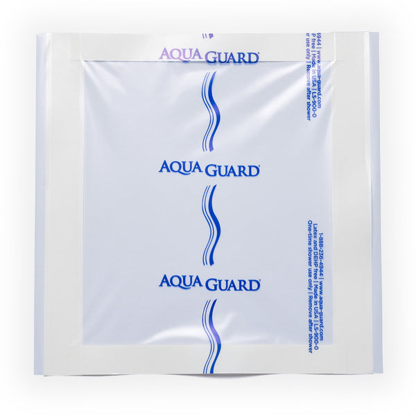 AquaGuard® Shower Sheet IV Site Barrier Protector 9 X 9 Inch Square NonSterile (1136566_CS) 98/CS