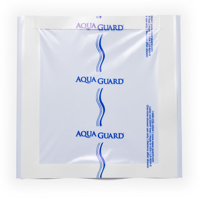 AquaGuard® Shower Sheet IV Site Barrier Protector 9 X 9 Inch Square NonSterile (1136566_CS) 98/CS