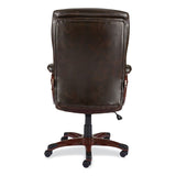 Alera® Alera Darnick Series Manager Chair, Supports Up to 275 lbs, 17.13" to 20.12" Seat Height, Brown Seat/Back, Brown Base (ALEDN42B19)