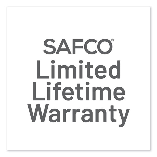 Safco® Medina Conference Chair, Supports Up to 300 lb, 17" to 22" Seat Height, Black Seat/Back/Base, Ships in 1-3 Business Days (SAF6828BL) Each