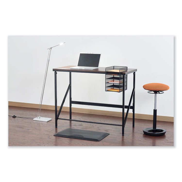 Safco® Onyx Horizontal Hanging Storage, 5 Sections, Letter Size Files, 10.25" x 12.4" x 14.4", Black, Ships in 1-3 Business Days (SAF3240BL) Each