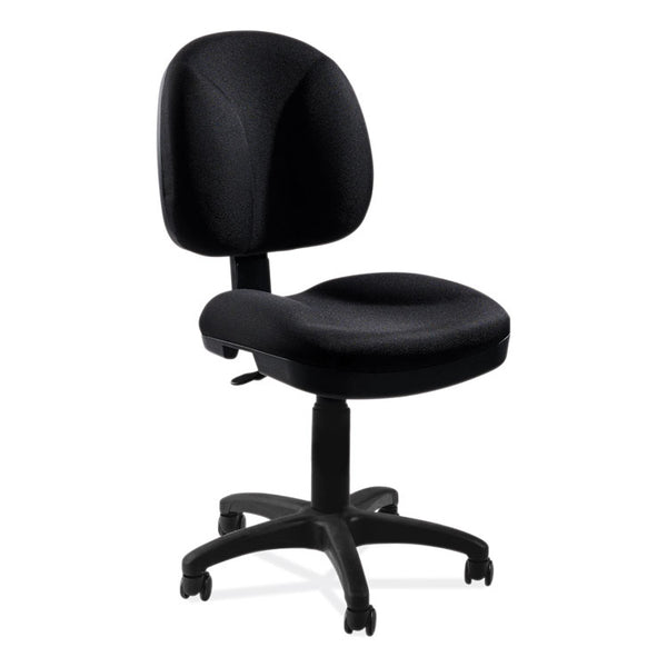 NPS® Comfort Task Chair, Supports Up to 300 lb, 19" to 23" Seat Height, Black Seat/Back, Black/Base, Ships in 1-3 Business Days (NPSCTC) Each