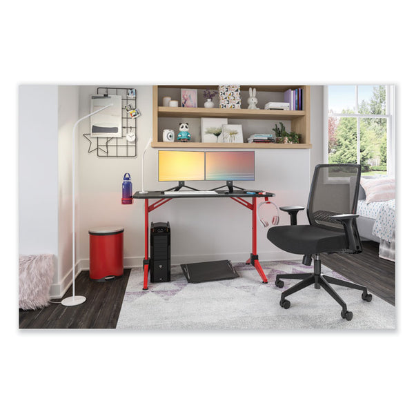 Safco® Resi LED Floor Lamp, Gooseneck, 60" Tall, White, Ships in 1-3 Business Days (SAF1017WH) Each