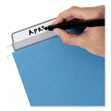 Smead™ Colored Hanging File Folders with ProTab Kit, Letter Size, 1/3-Cut, Blue (SMD64210)