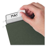Smead™ 100% Recycled Hanging File Folders with ProTab Kit, Letter Size, 1/3-Cut, Standard Green (SMD64195)