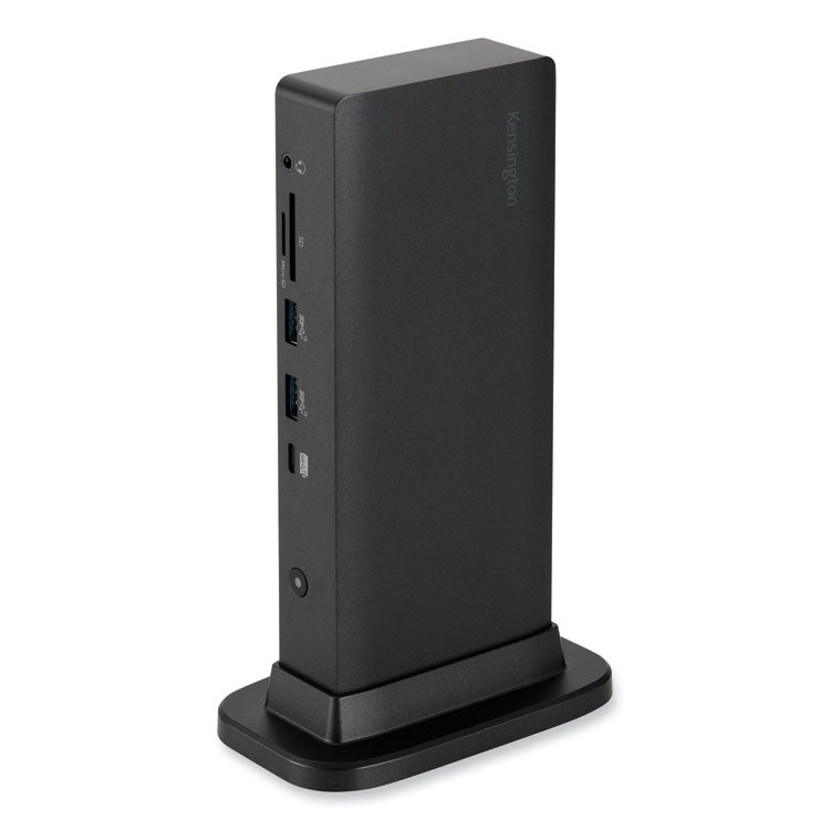 Kensington® SD4849Pv Triple Video Driverless Docking Station, Black (KMWK37060NA) Each