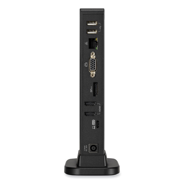 Kensington® SD4849Pv Triple Video Driverless Docking Station, Black (KMWK37060NA) Each