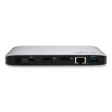 Kensington® SD2480T Thunderbolt 3 Dual 4K Docking Station, Silver/Black (KMWK38410NA) Each