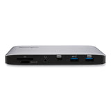 Kensington® SD2480T Thunderbolt 3 Dual 4K Docking Station, Silver/Black (KMWK38410NA) Each