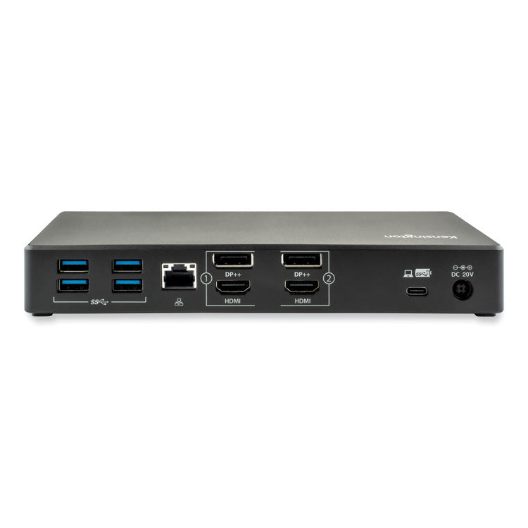 Kensington® SD4780P Universal Docking Station, Black (KMWK33620NA) Each