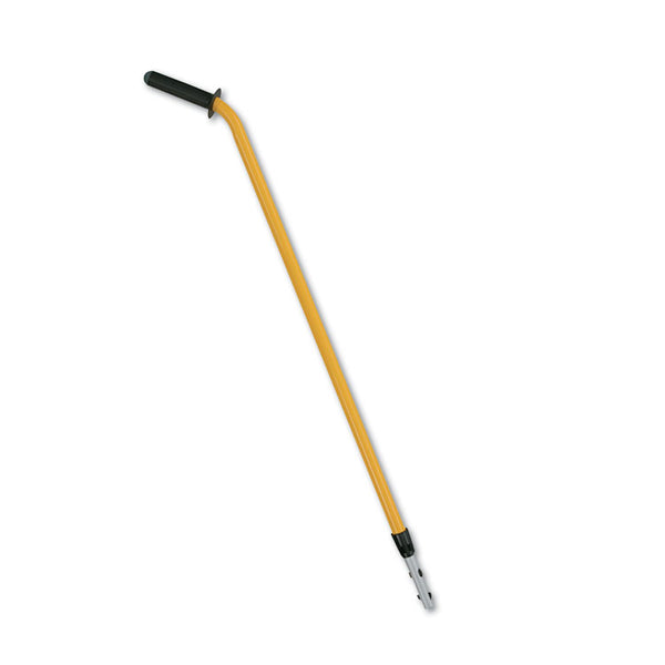 Rubbermaid® Commercial HYGEN™ HYGEN 48-72" Quick-Connect Ergo Adjustable Handle, Black/Yellow (RCPQ760)